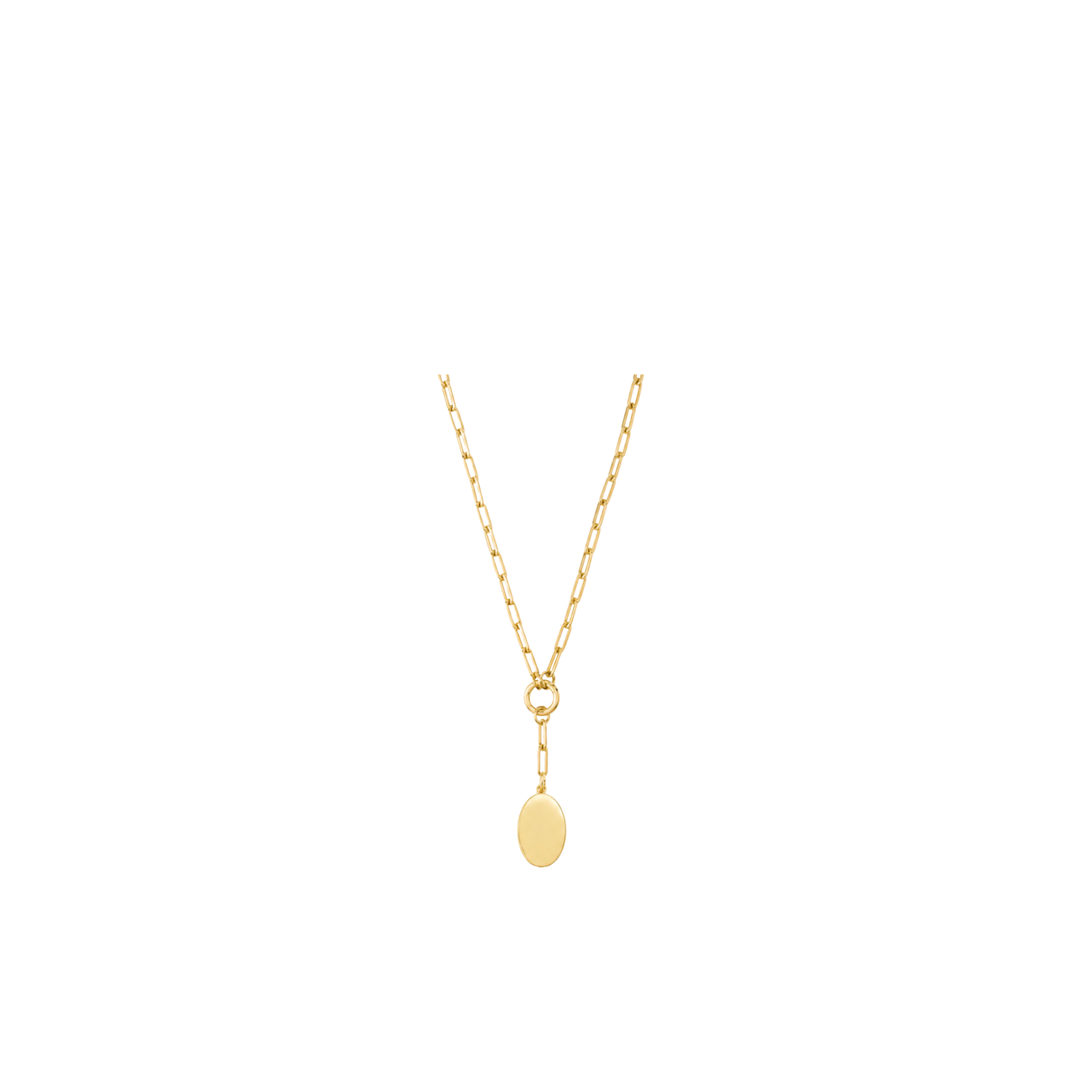 Collier pendentif ovale IT x Leontine