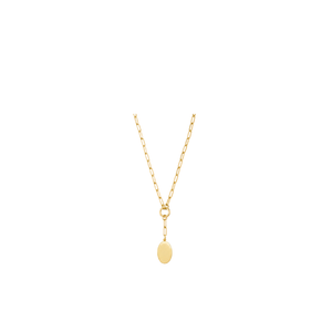 Collier pendentif ovale IT x Leontine