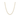 Collar de tenis de 4 mm | Oro