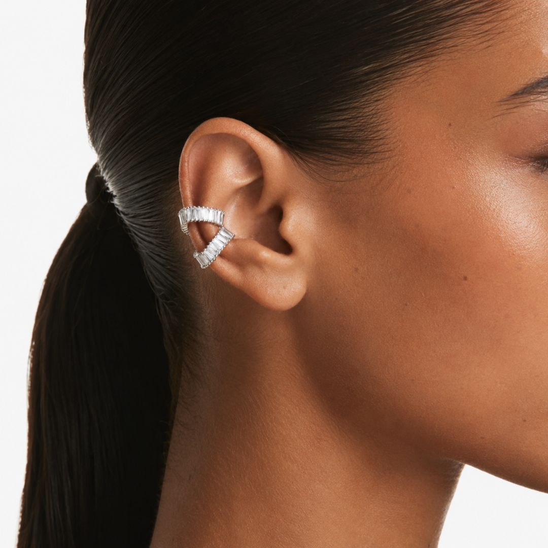 Baguette Earcuff | Silver