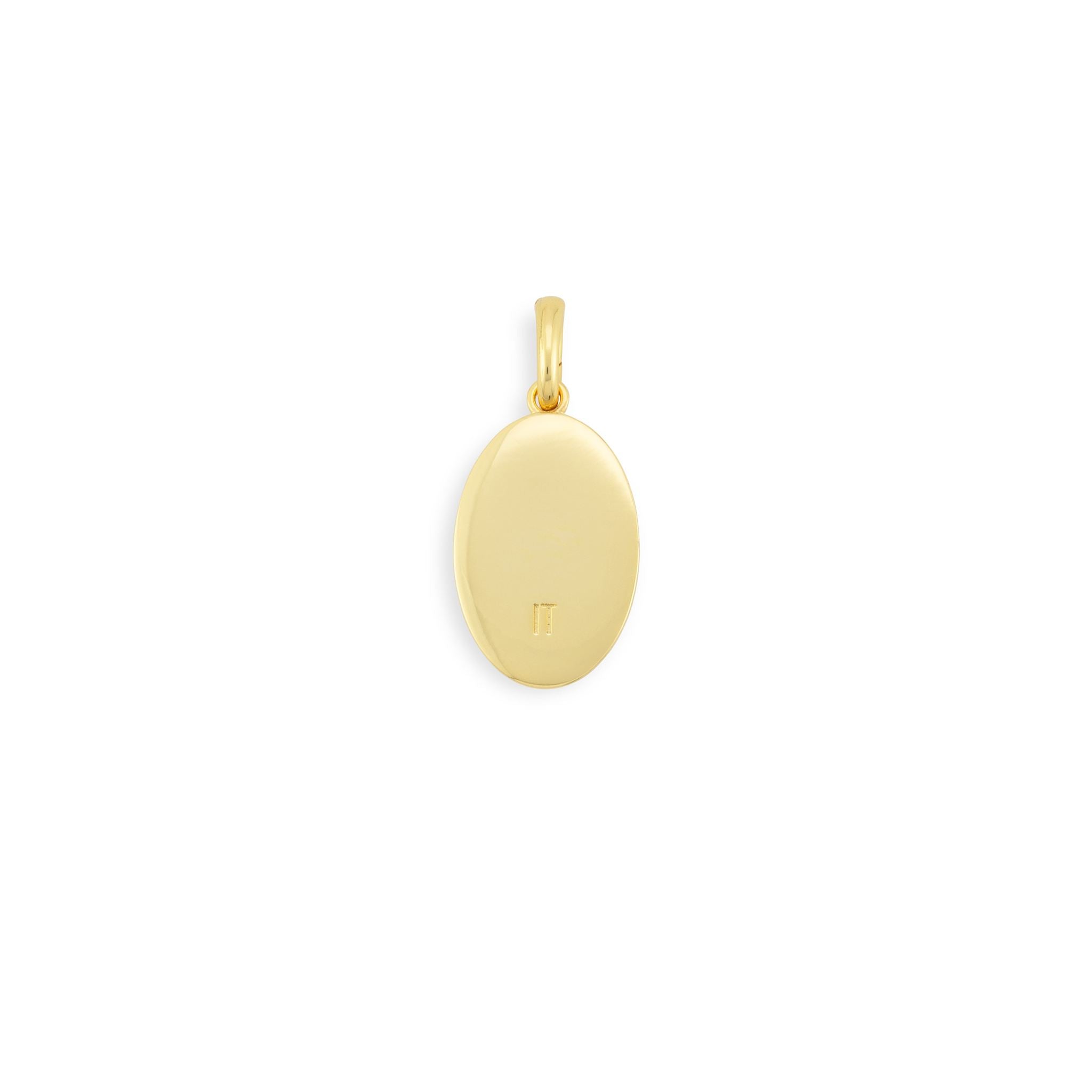 Oval Charm - Goud