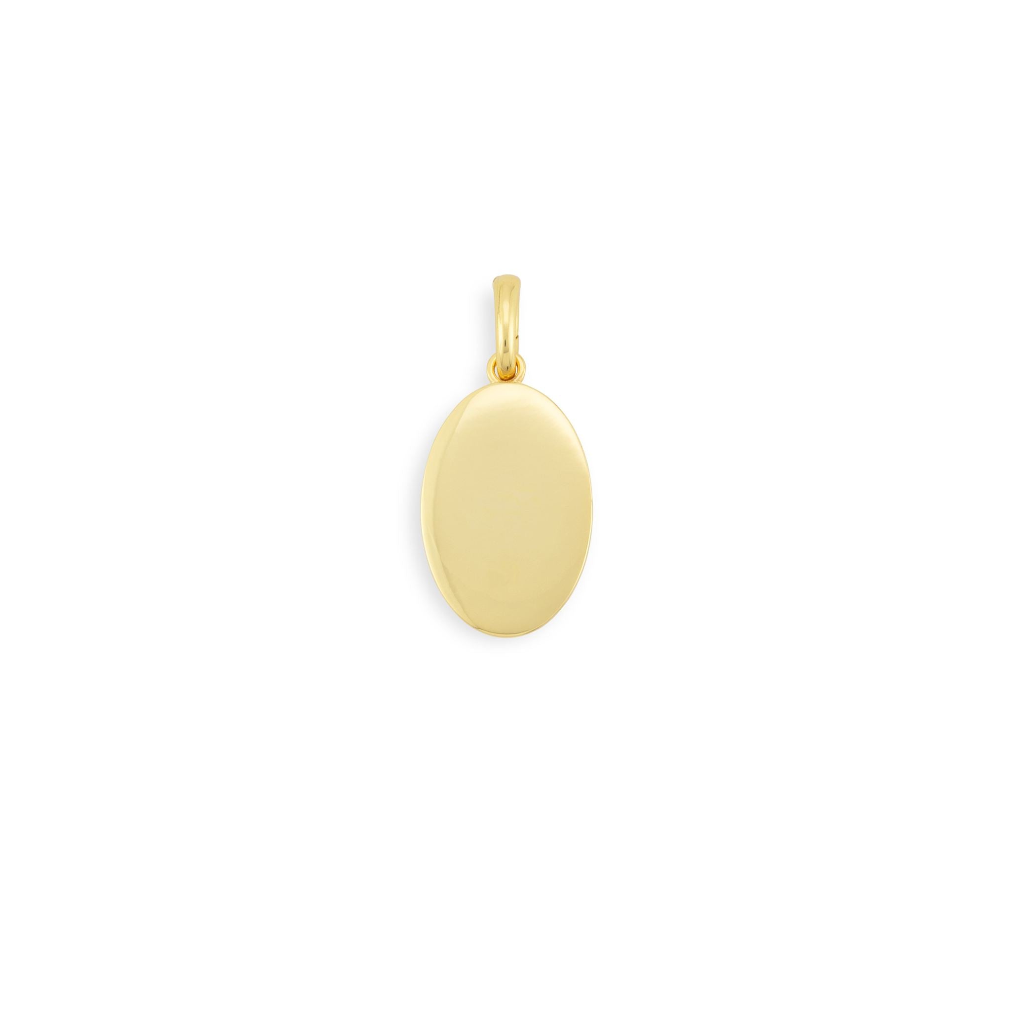 The IT Mixed Oval Pendant Necklace x Leontine Ruiters - Goud