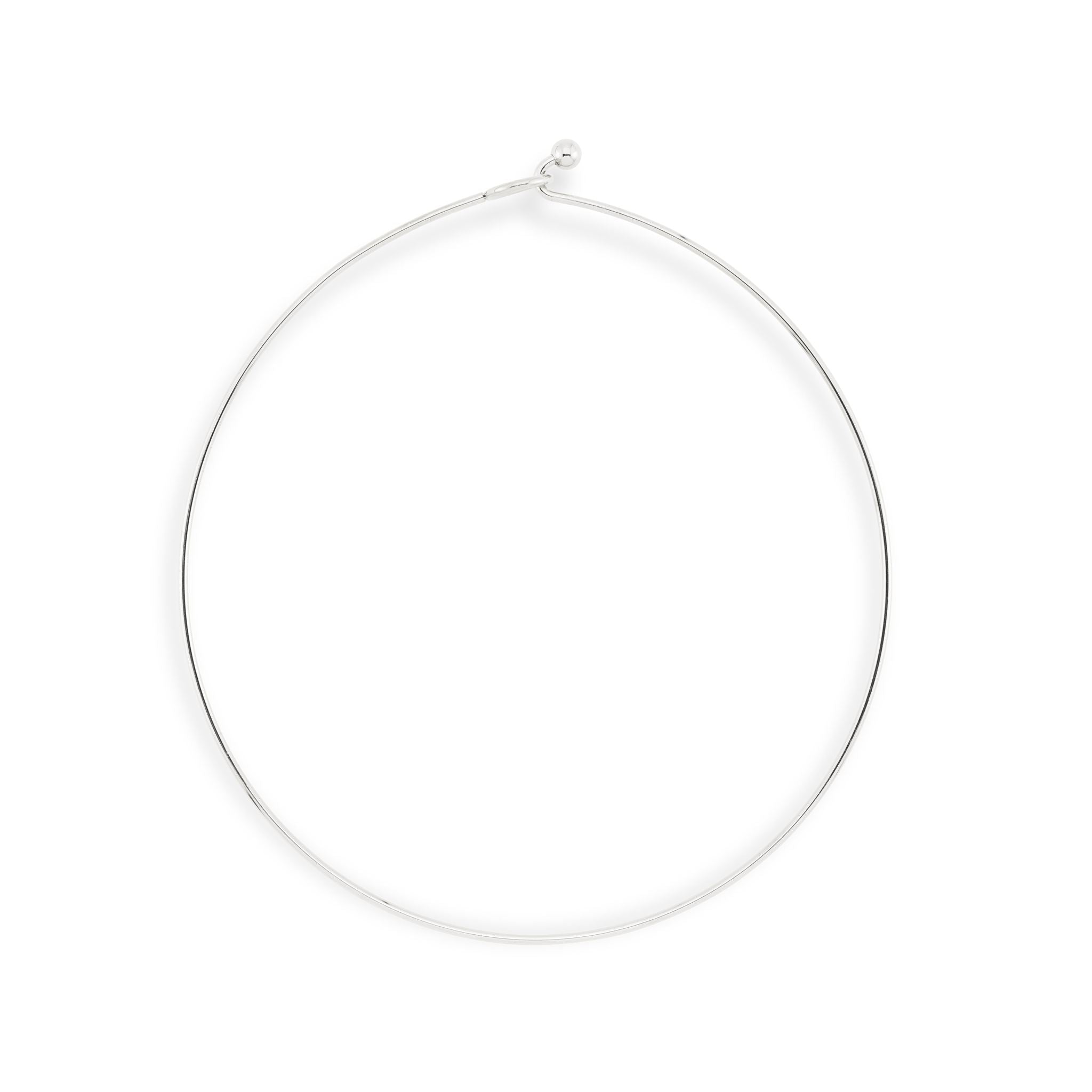 The Wire Necklace - Zilver