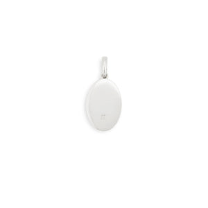 Oval Charm - Silver