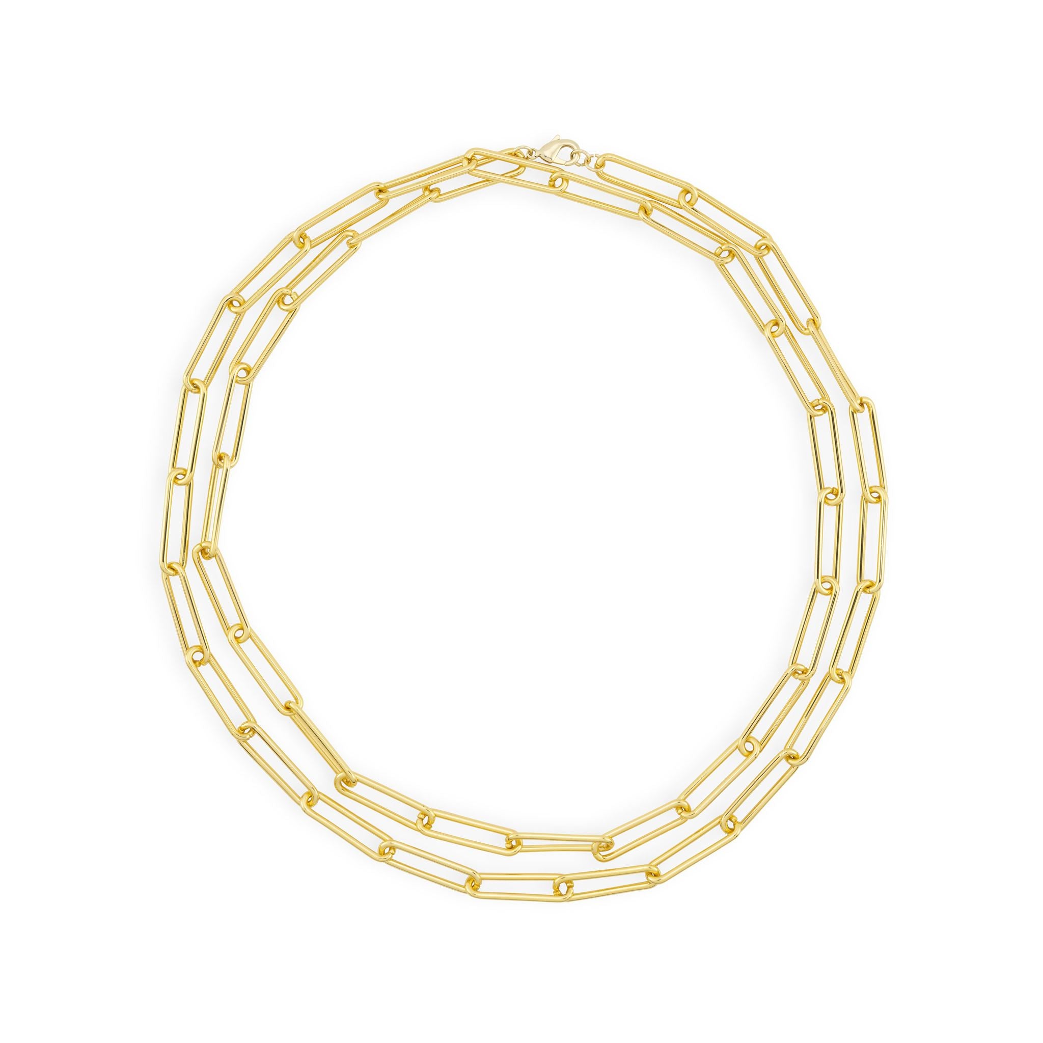 The Layered Paperclip Necklace