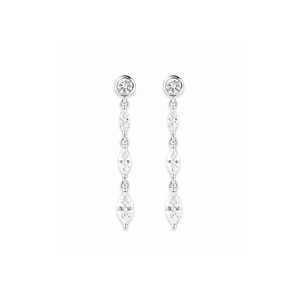 Orecchini Luna Glow Triple | Argento