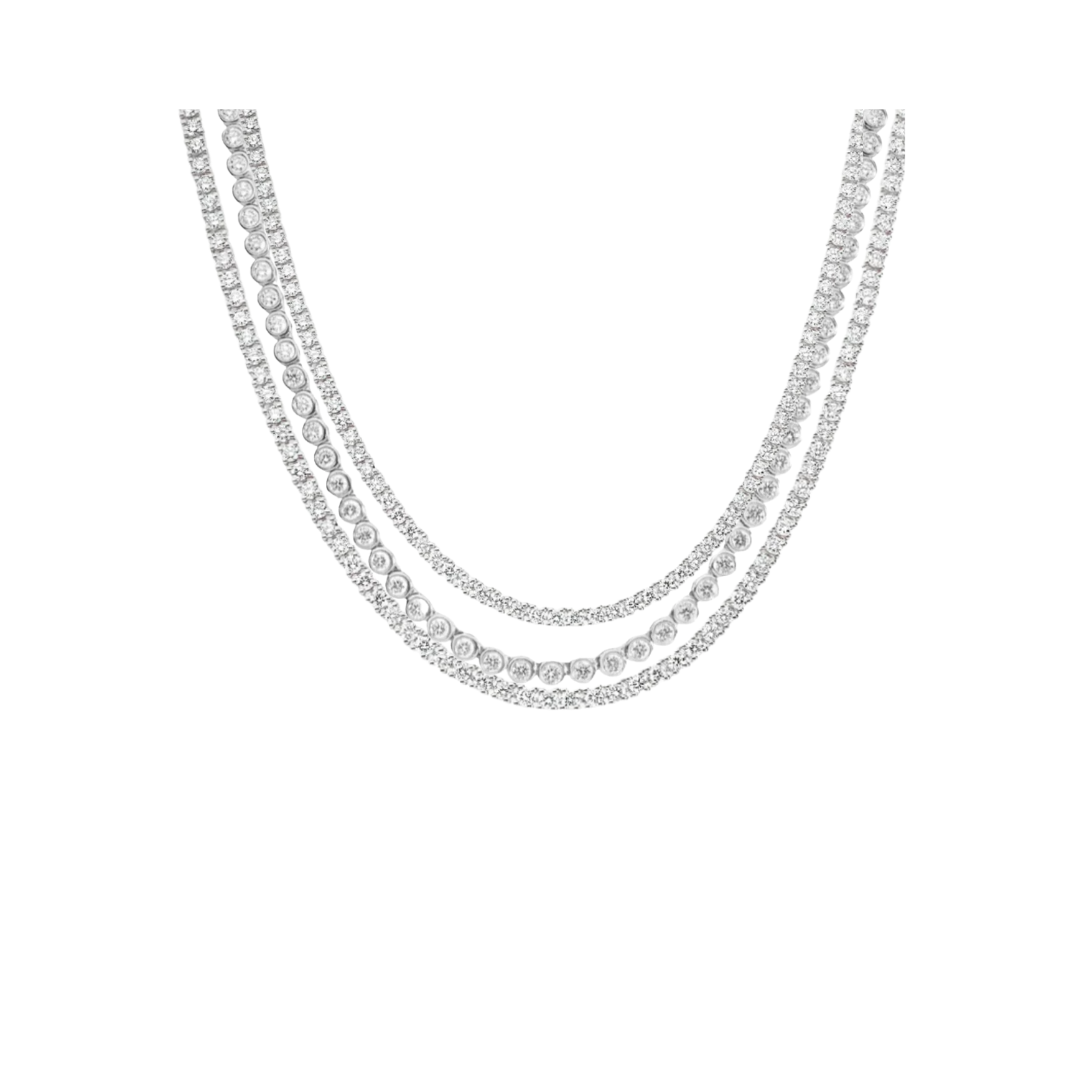 Tennis-Stack-Set | Silber