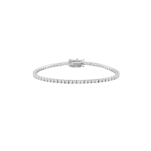 Bracciale tennis 2 mm | Argento
