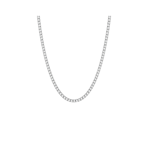 Collana tennis 3 mm | Argento