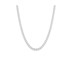 Tennis Necklace 4mm | Silver