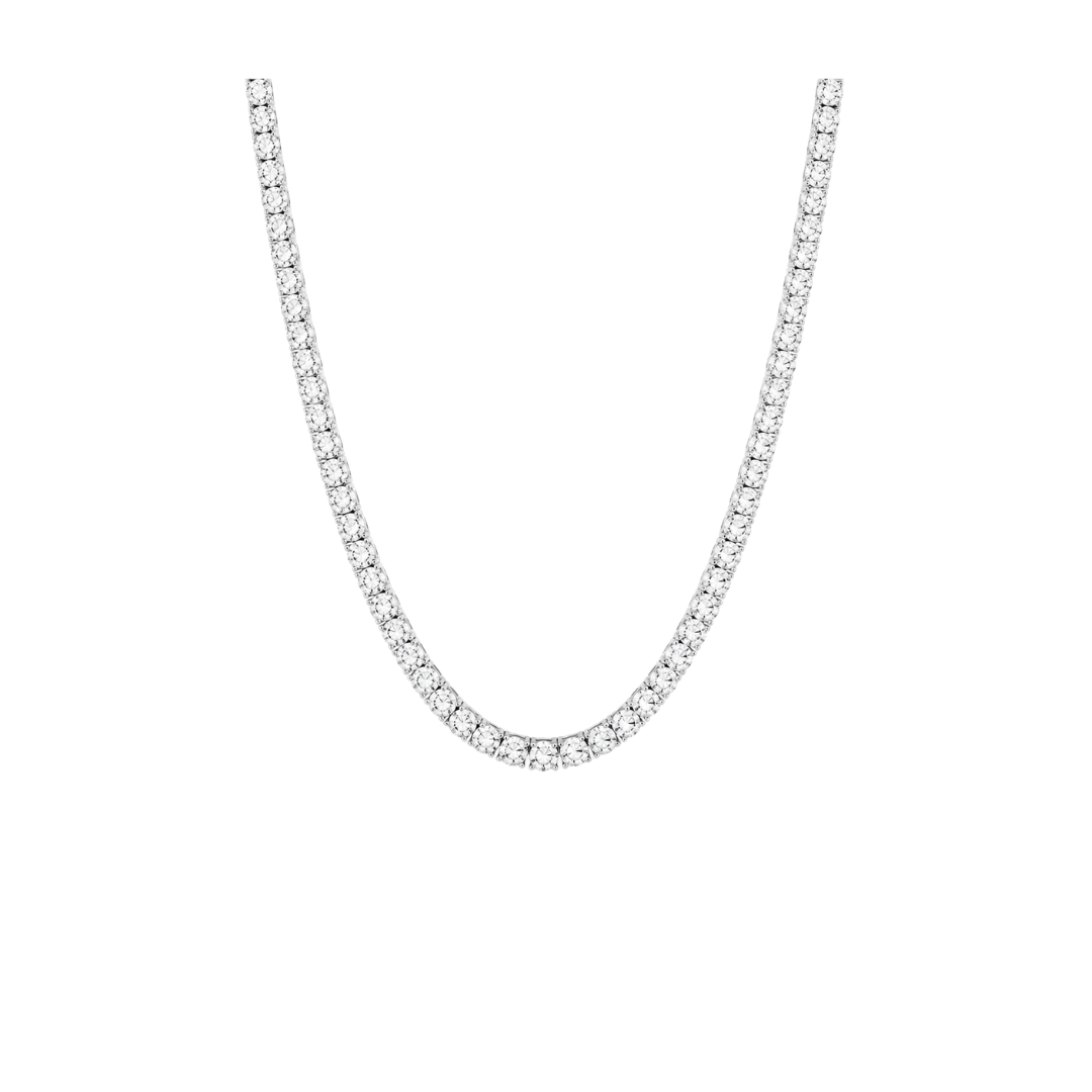 Collar de tenis de 4 mm | Plata