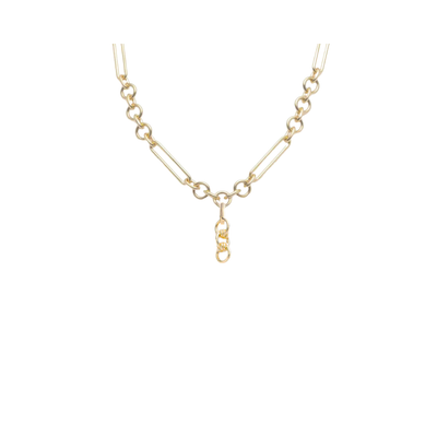 Mixed Link Chain | Gold