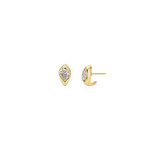 Noir Baby Stud | Gold