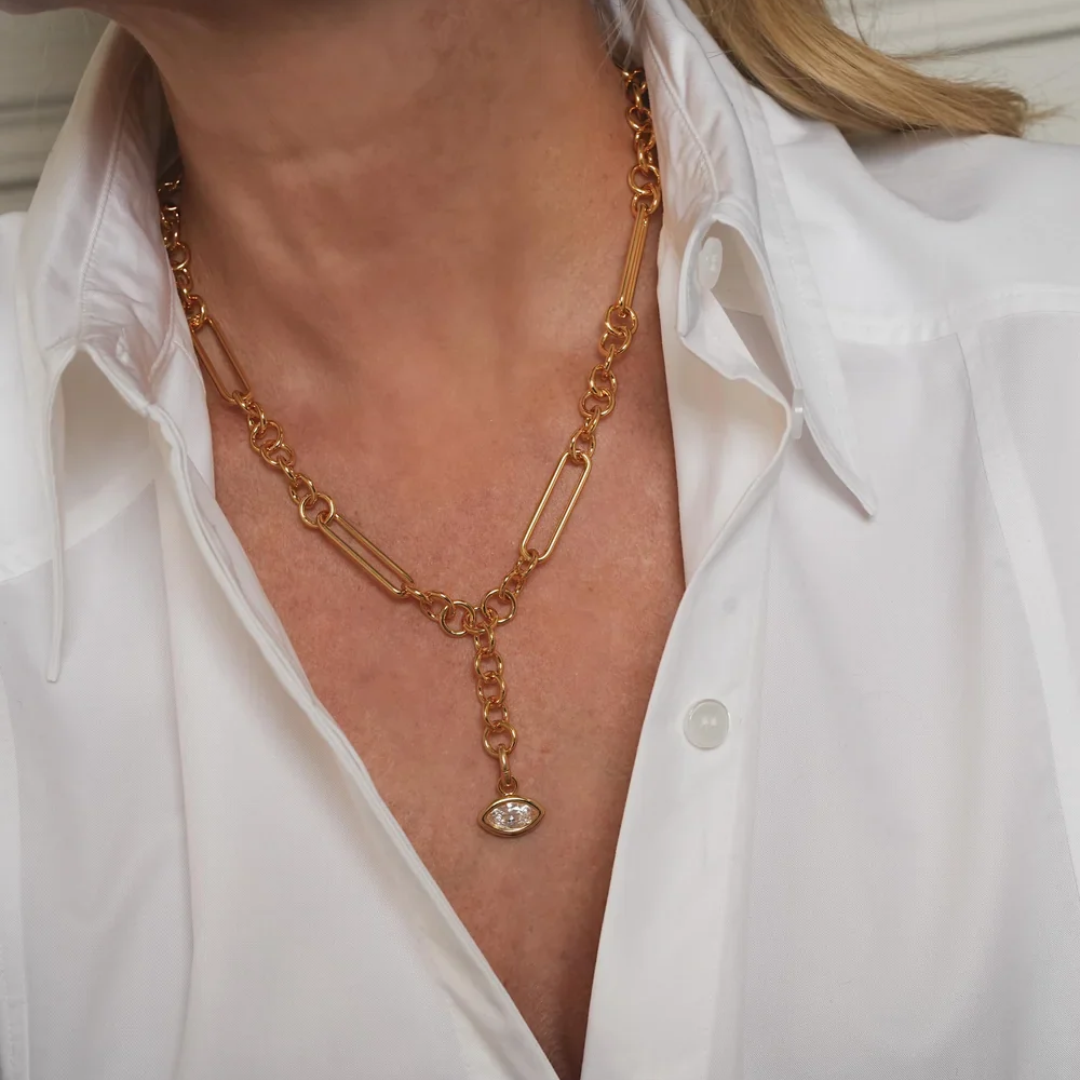 Mixed Link Chain | Silver