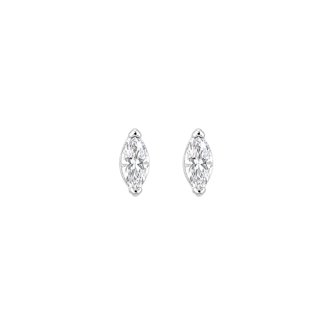 Pendientes de marquesa | Plata