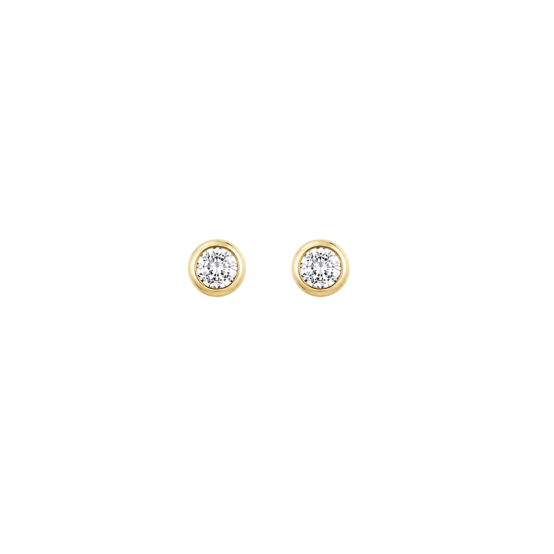 Pendientes Luna | Oro