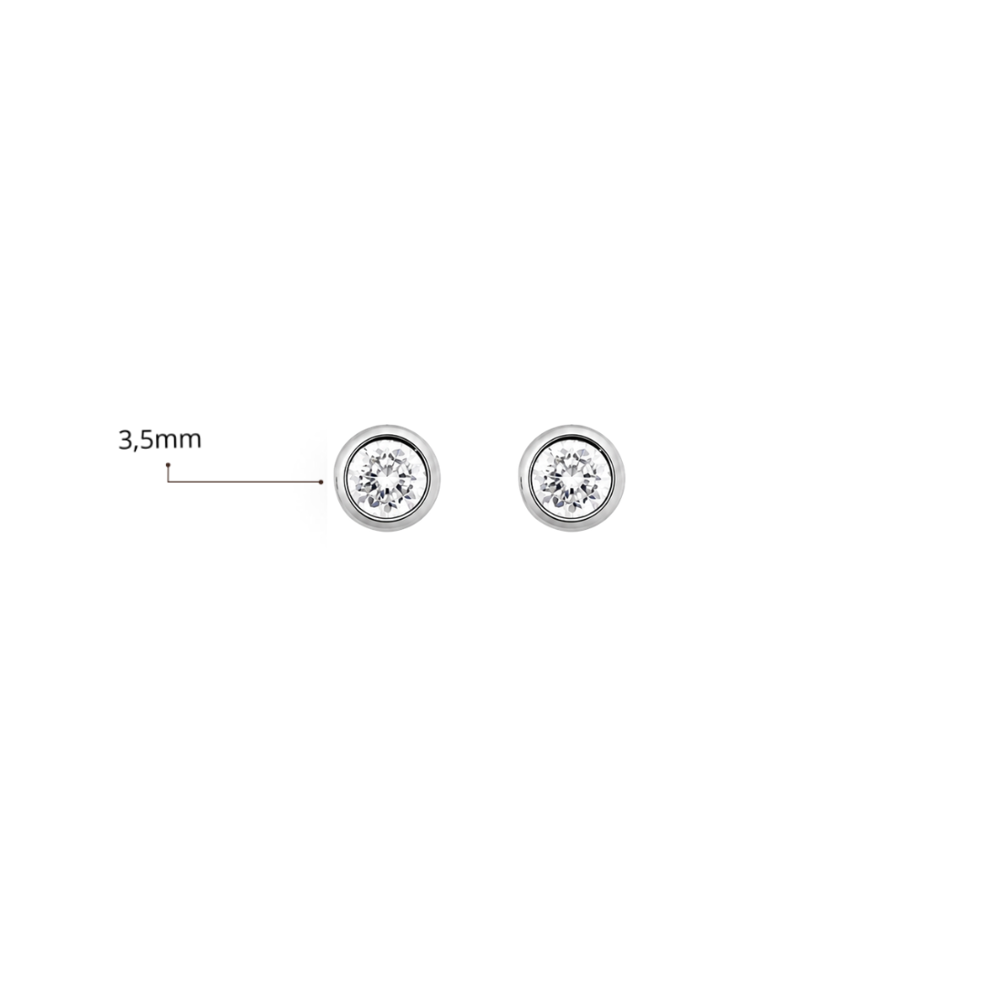 Boucles d'oreilles Luna | Argent