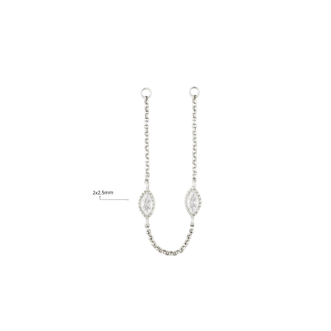 Catena Marquise | Argento