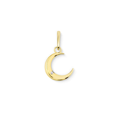 Moon Charm - Goud