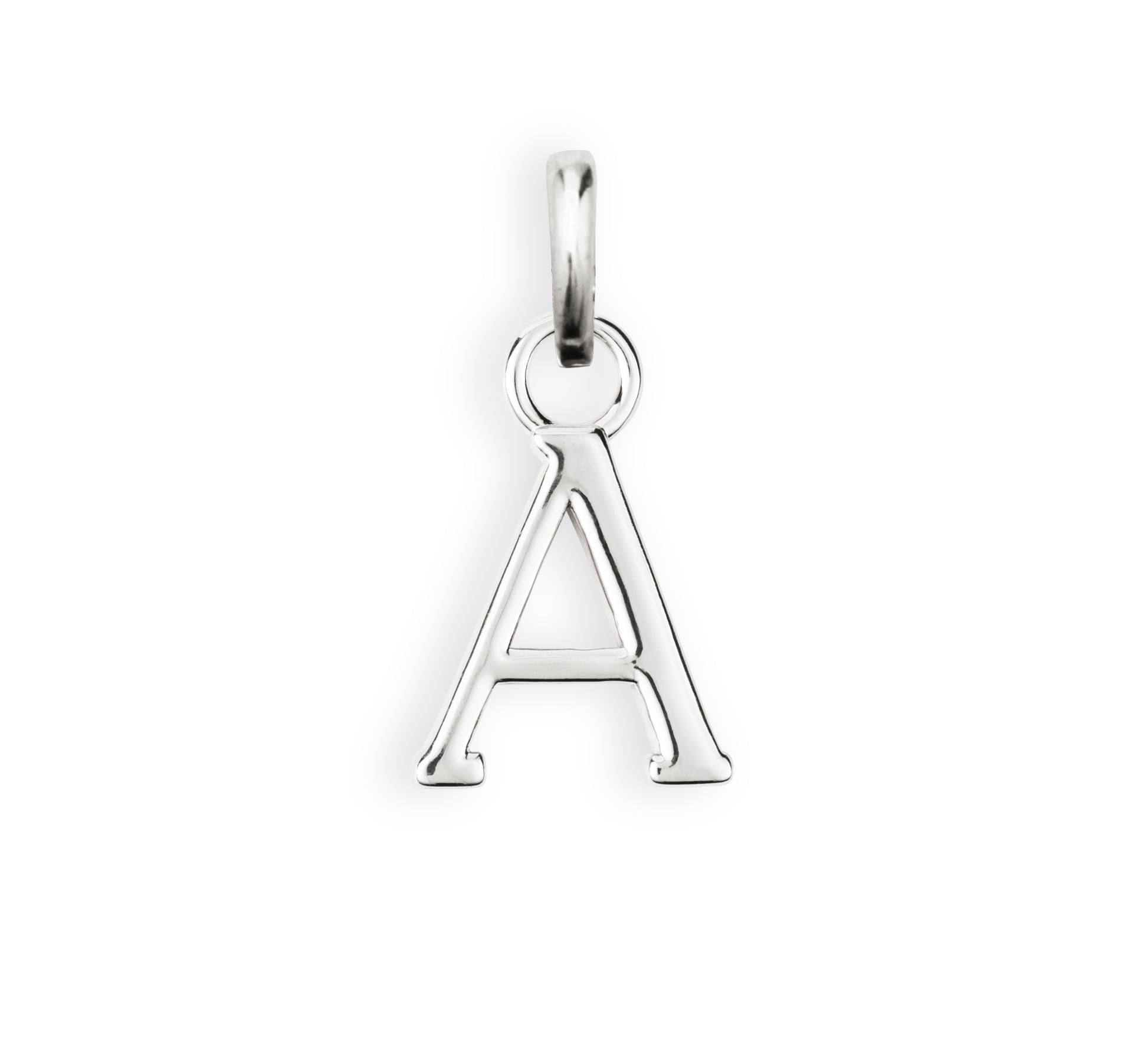 The Letter Charm - Zilver