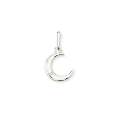 Moon Charm - Zilver