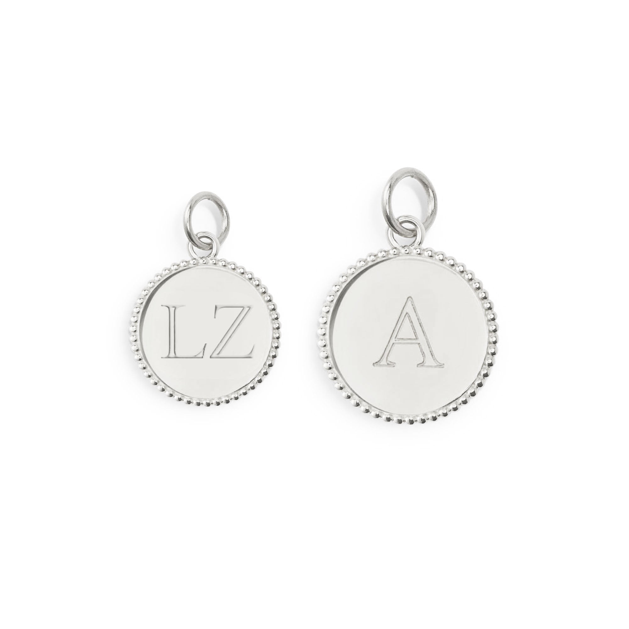 Coin Charm - Silver