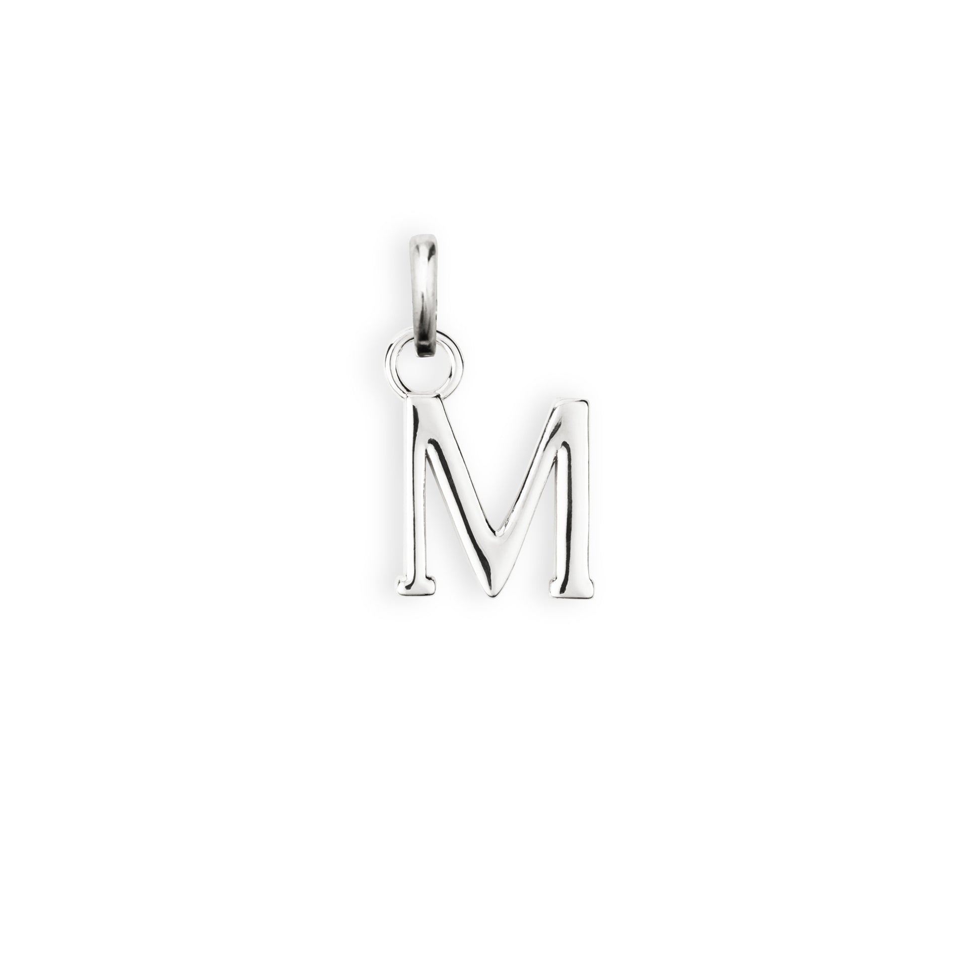 The Letter Charm - Zilver