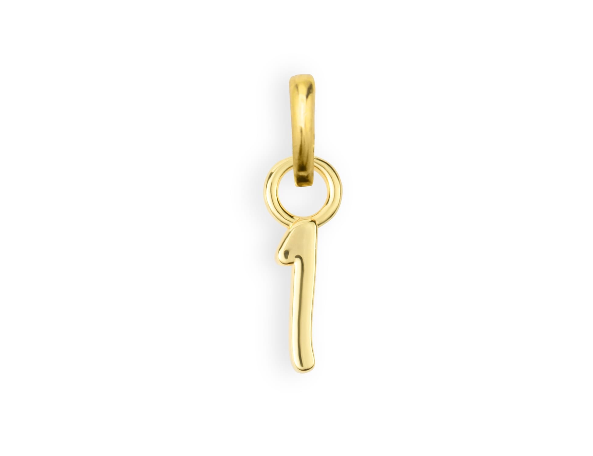 The Number Charm - Goud