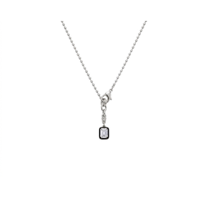 Diamond Clasp Set | Silver